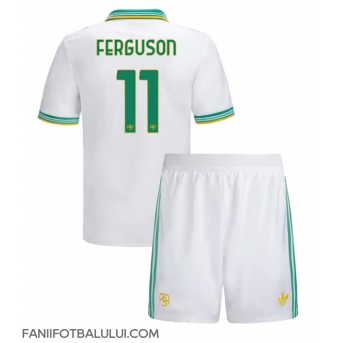 AS Roma Evan Ferguson #11 Echipament de Fotbal Replică 2025-26 Copii Treilea (+ Șorturi)